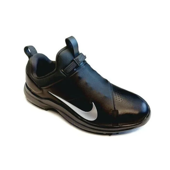 Nike Golf Tour Premier Golf Shoes Mens Size 7 AO2241-002 Black Silver Fastfit - Picture 1 of 8
